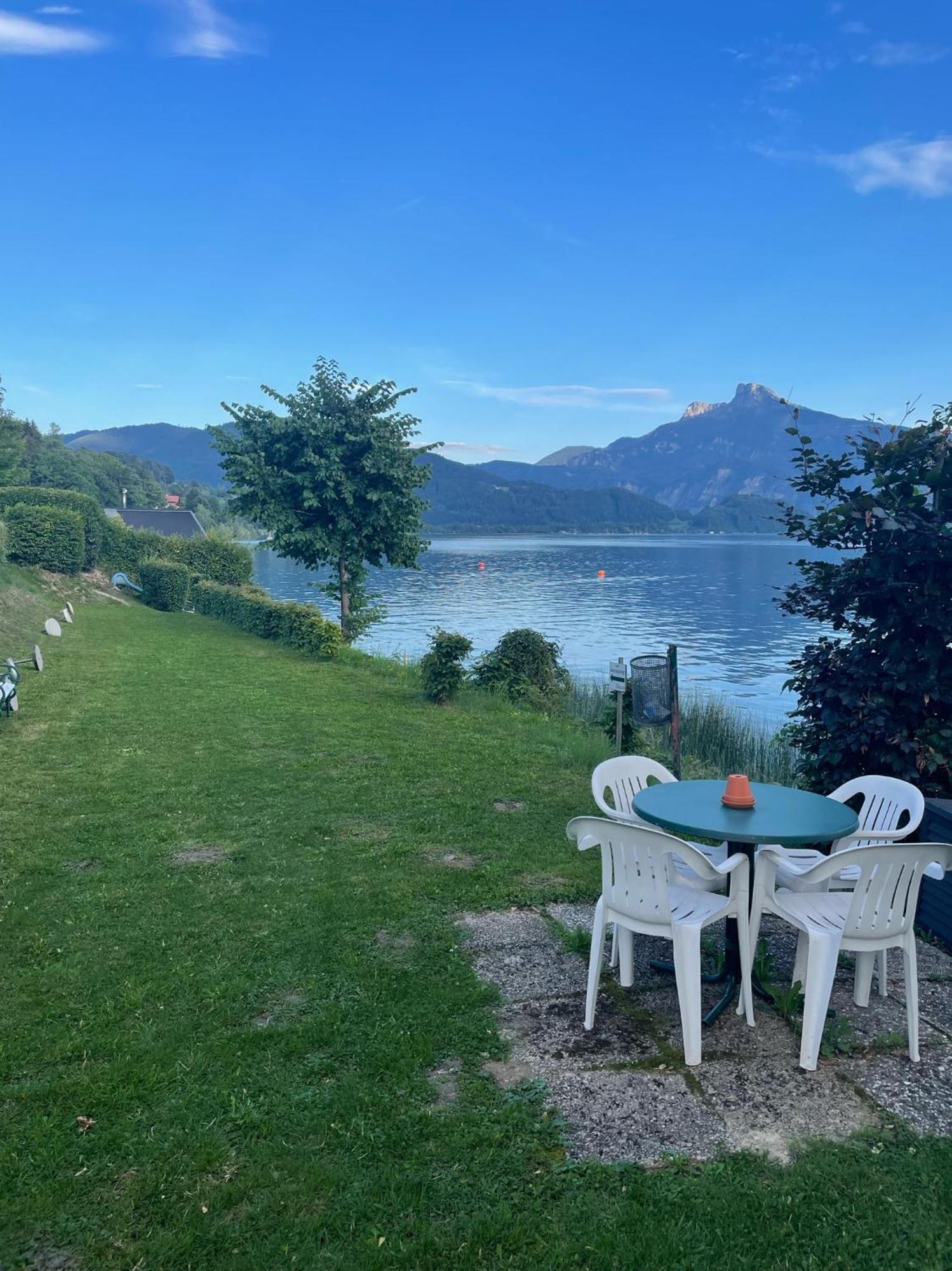 Pension Semler Daire Mondsee Dış mekan fotoğraf